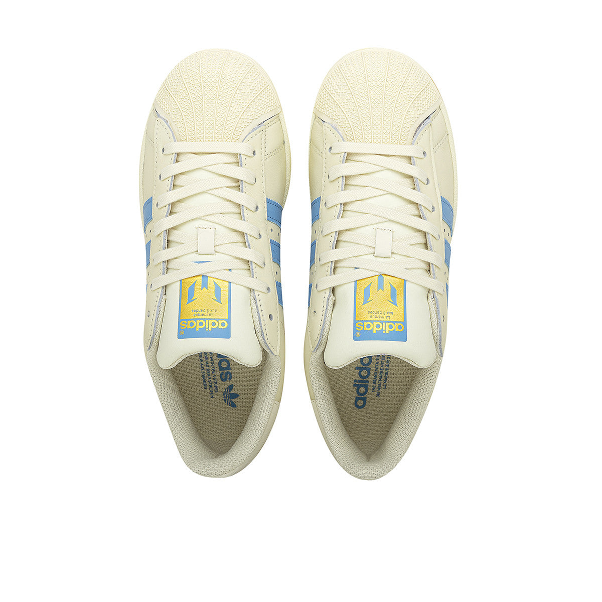 Zapatillas Adidas Superstar Messi Crudo