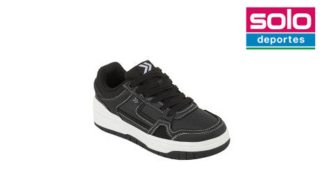 Zapatillas Atomik Japan Niño Niña Negra