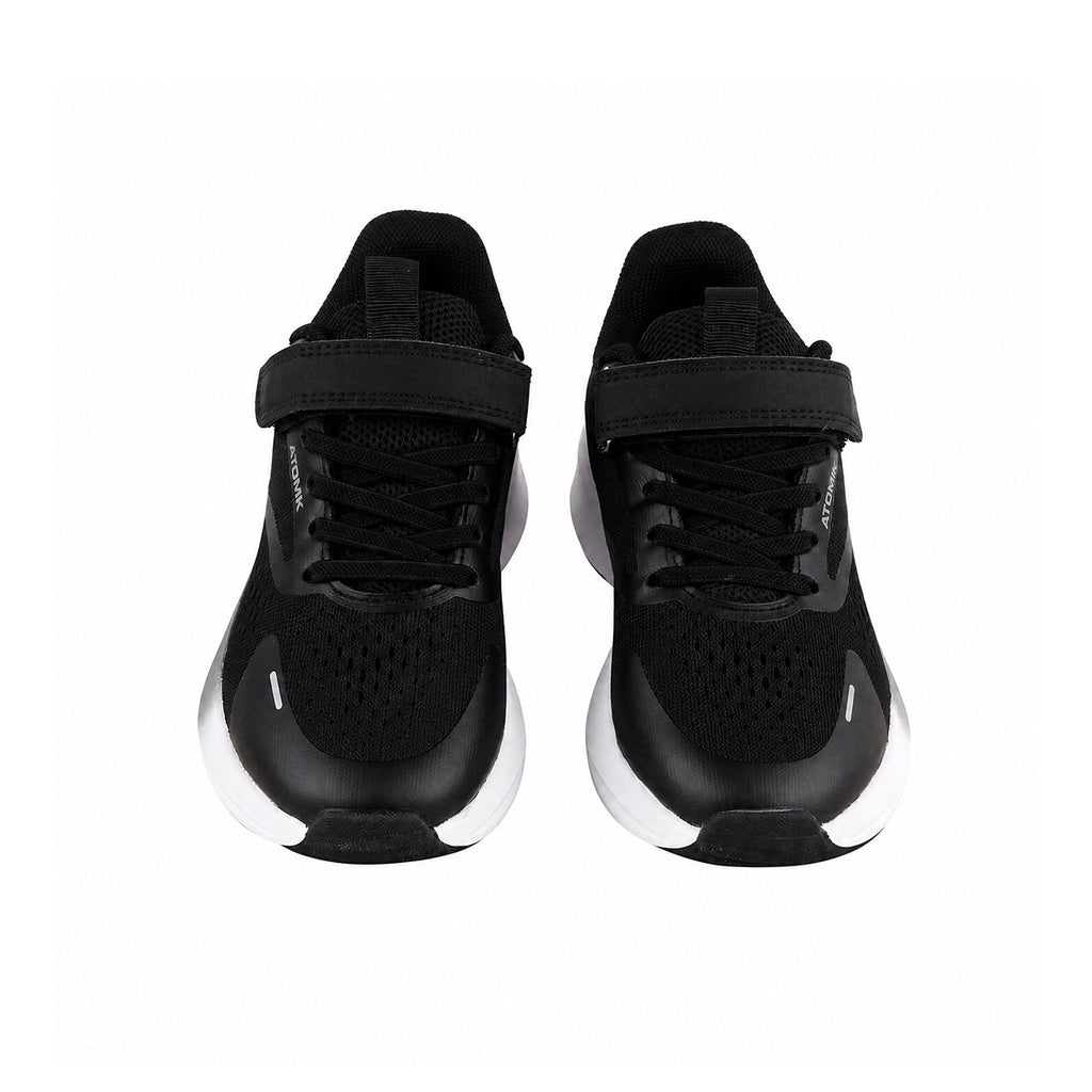 Zapatillas Atomik Jumphigh Niño Niña Negra