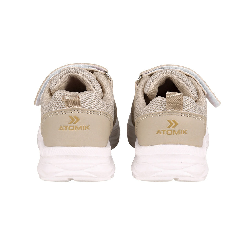 Zapatillas Atomik Lush Velcro Bebe Beige