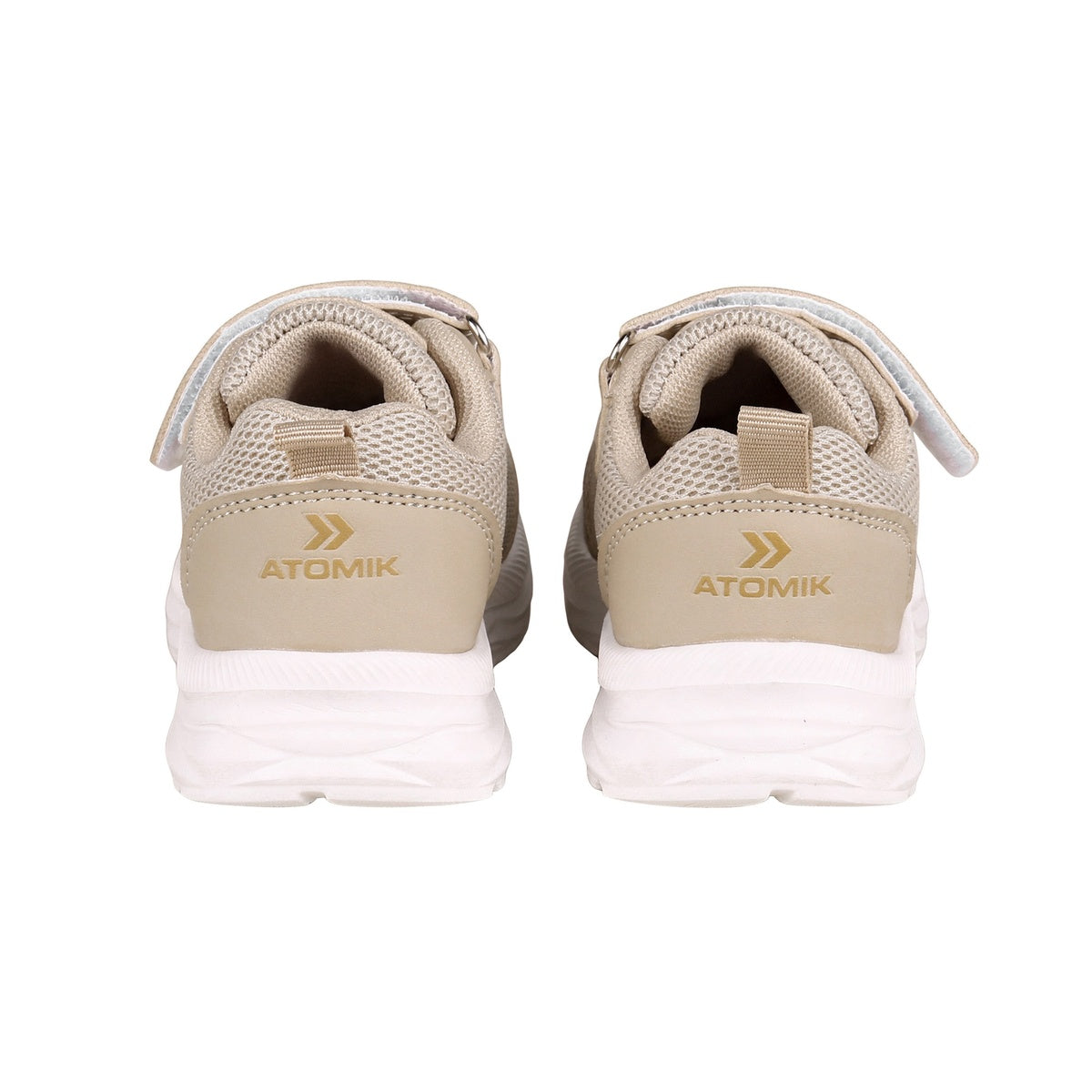 Zapatillas Atomik Lush Velcro Bebe Beige