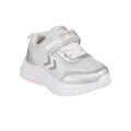 Zapatillas Atomik Lush Velcro Bebe Plateada