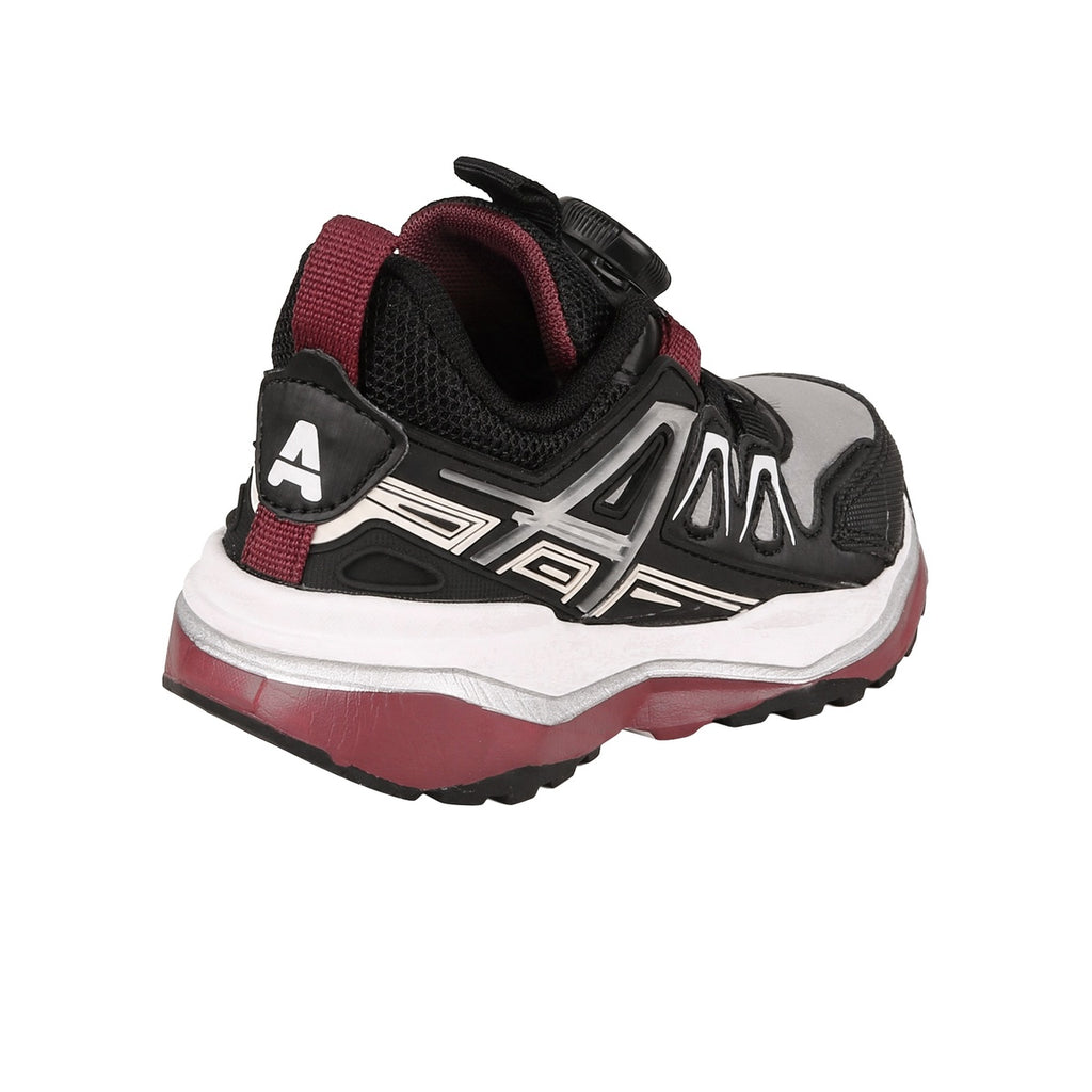Zapatillas Con Luces Addnice Deportiva Neon Cricket Niño Niña Negra