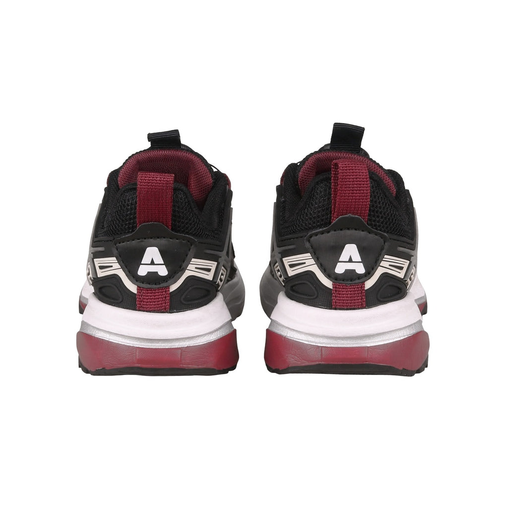 Zapatillas Con Luces Addnice Deportiva Neon Cricket Niño Niña Negra