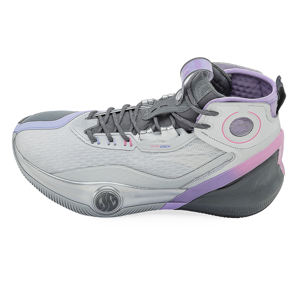 Zapatillas De Basquet 361° AG3 Pro-Reflection Plata