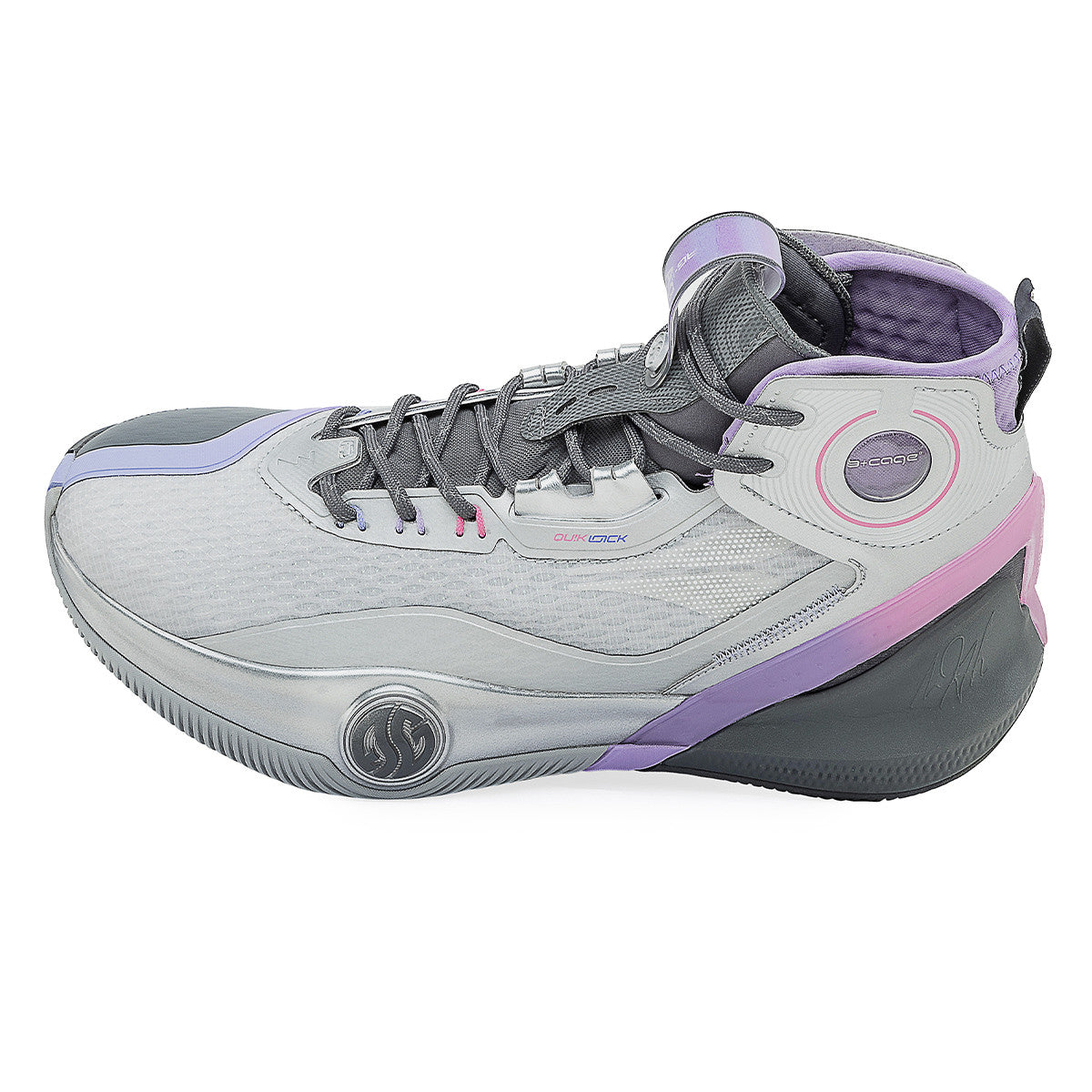 Zapatillas De Basquet 361° AG3 Pro-Reflection Plata
