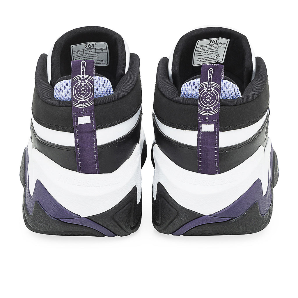 Zapatillas De Basquet 361° Manboom Blanca