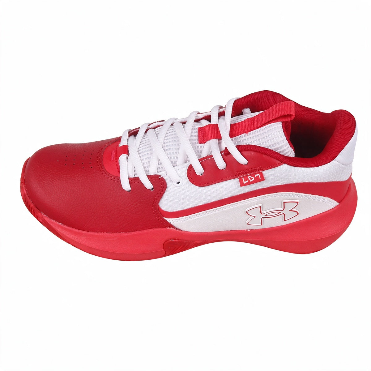 Zapatillas De Basquet Under Armour Lockdown 7 Roja