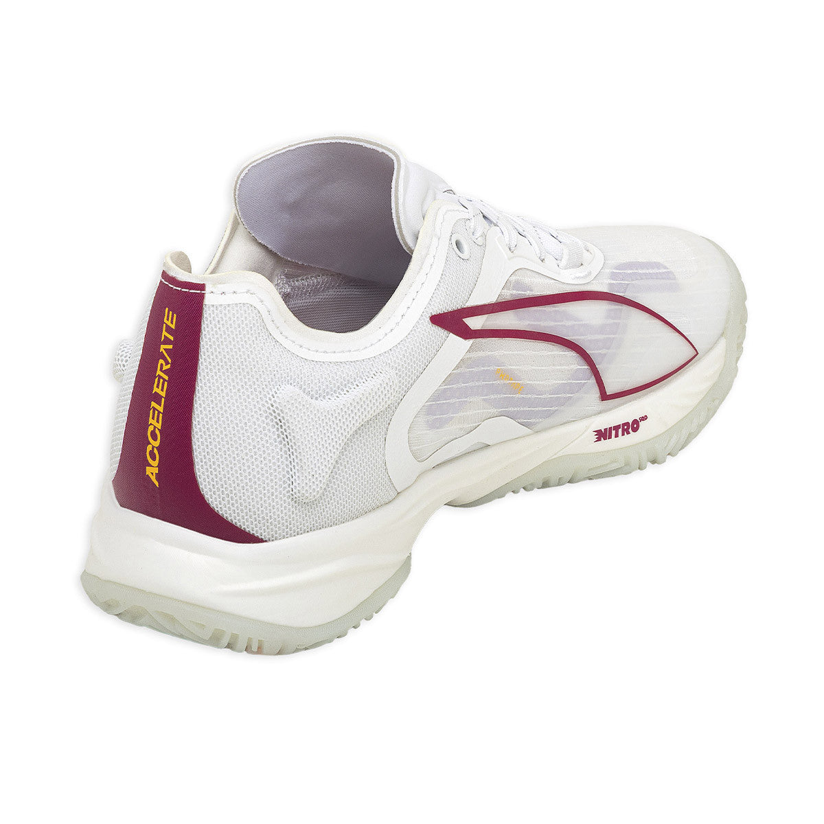 Zapatillas De Handball Puma Accelerate Nitro SQD 4 Mujer Gris