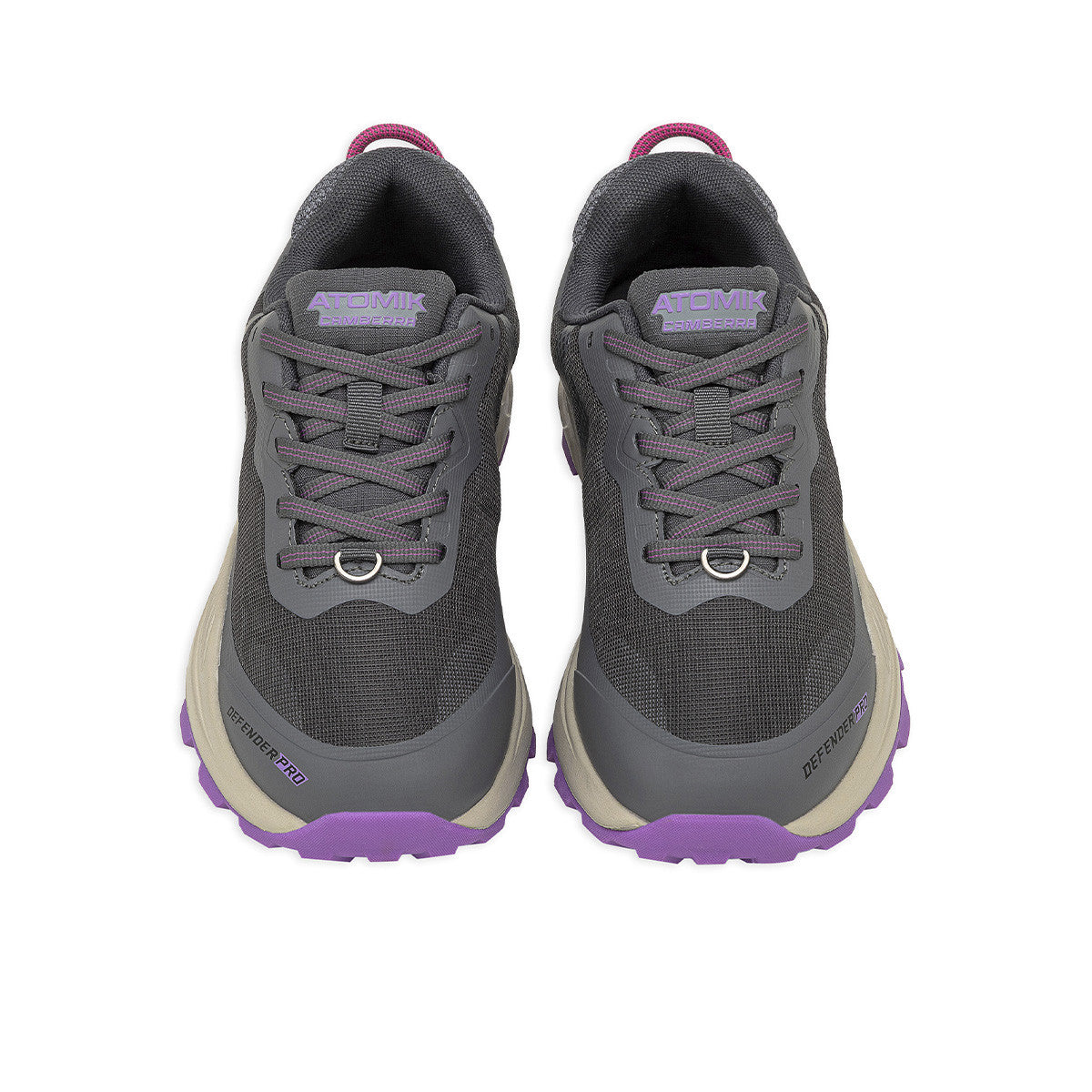 Zapatillas De Hockey Atomik Camberra Mujer Gris