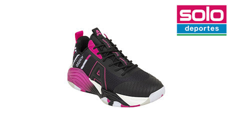 Zapatillas De Padel Addnice Sidney Niña Negra