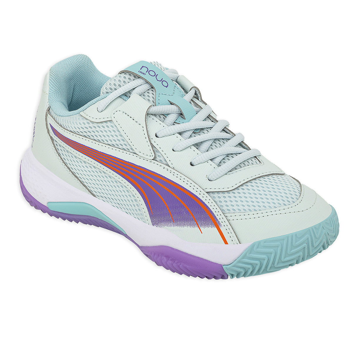 Zapatillas De Padel Puma Nova Court Mujer Verde