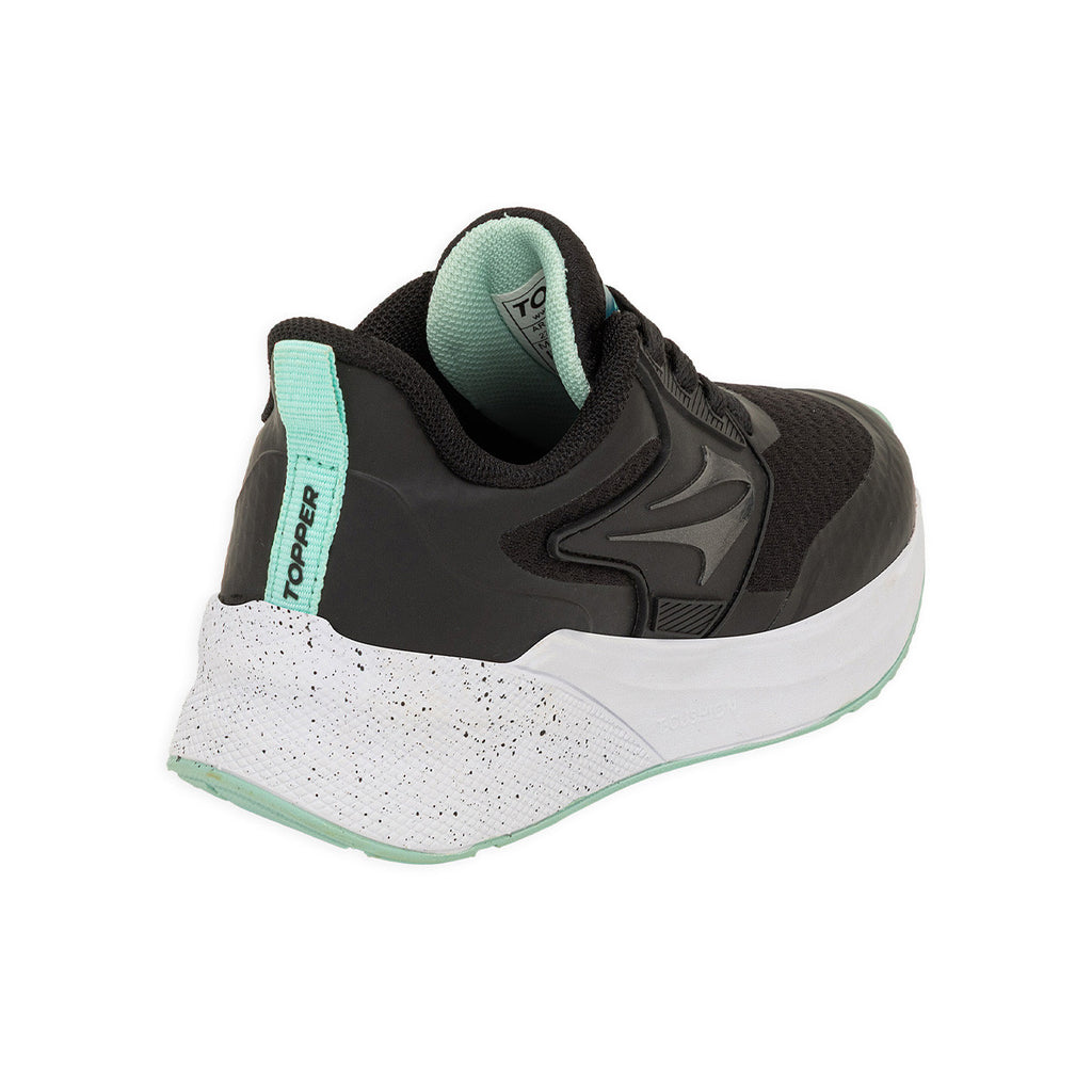 Zapatillas De Running Topper Iten Niño Niña Negra