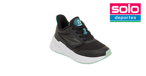 Zapatillas De Running Topper Iten Niño Niña Negra
