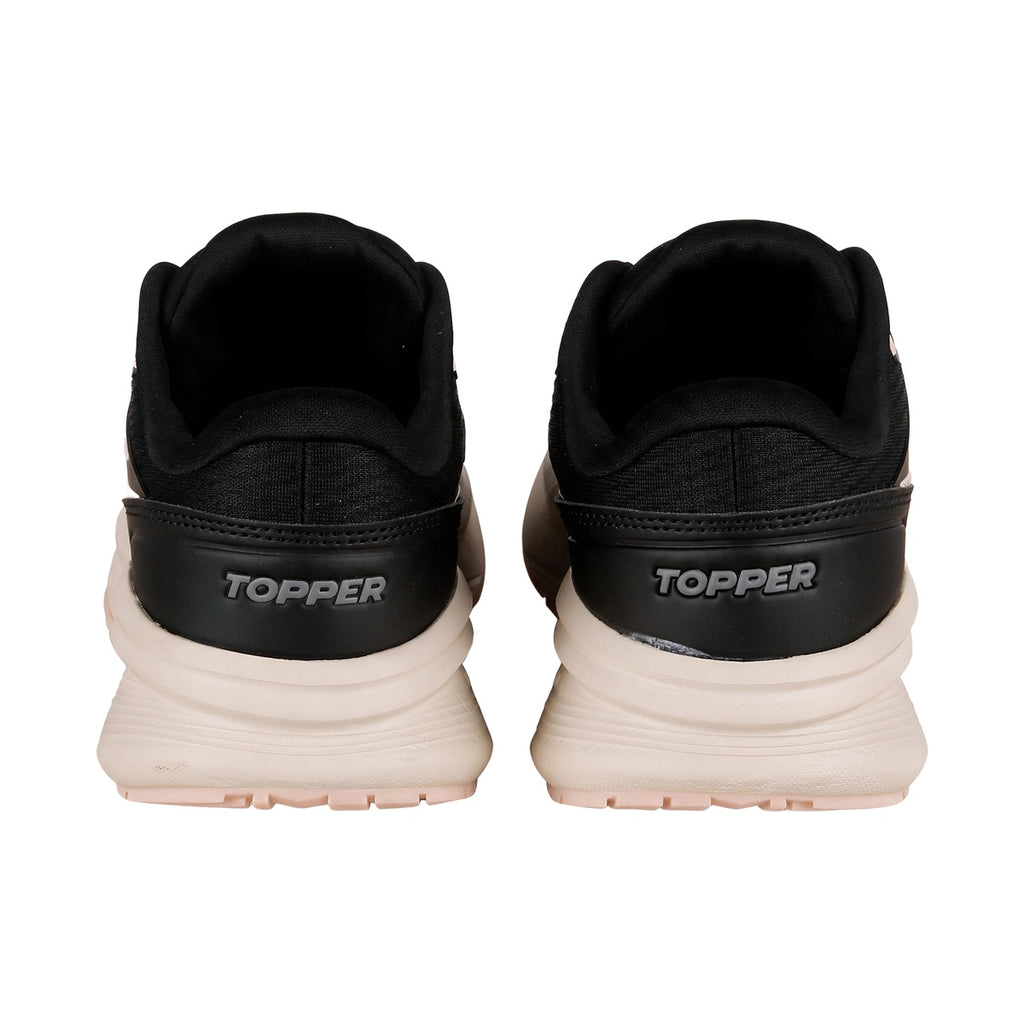 Zapatillas De Running Topper Kick Run Mujer Negra