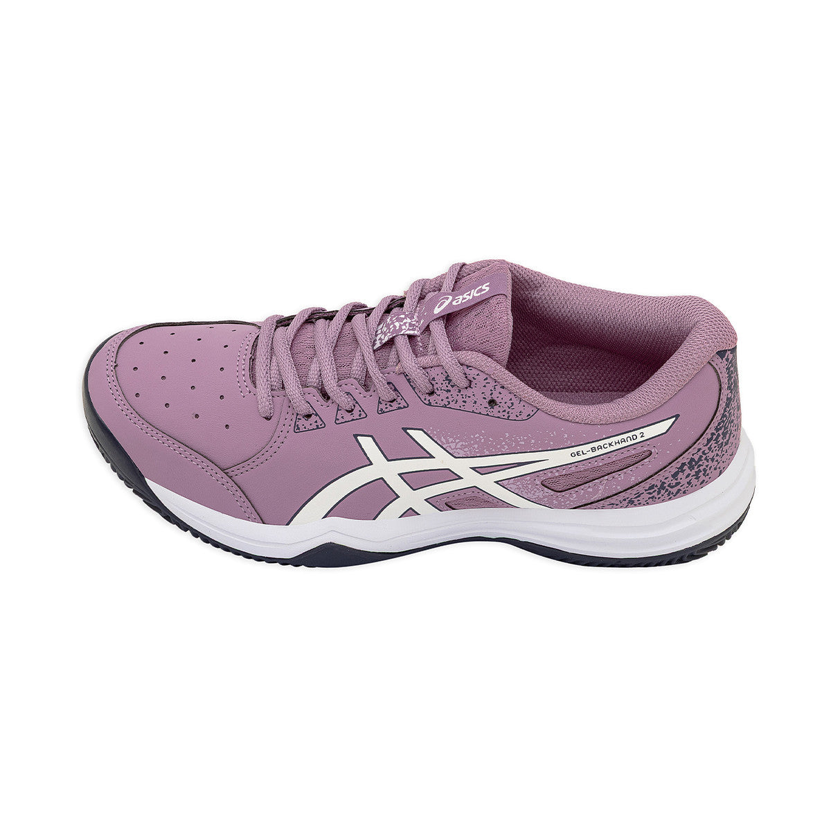 Zapatillas De Tenis Asics Gel-Backhand 2 Clay Mujer Lila