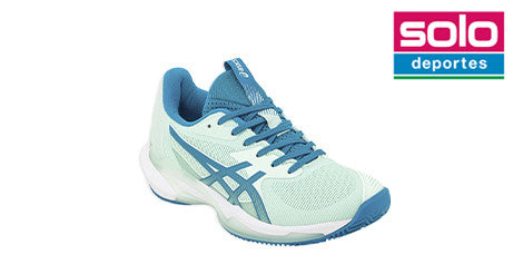 Zapatillas De Tenis Asics Solution Speed FF 3 Clay Mujer Verde