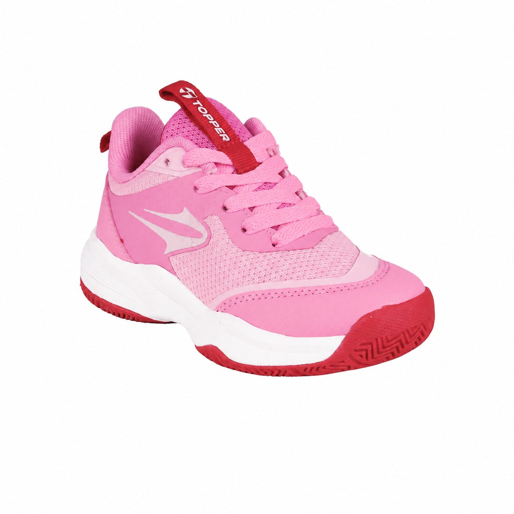 Zapatillas De Tenis Topper Angle Niña Rosa