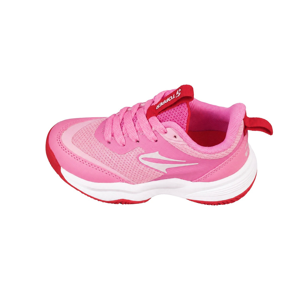 Zapatillas De Tenis Topper Angle Niña Rosa