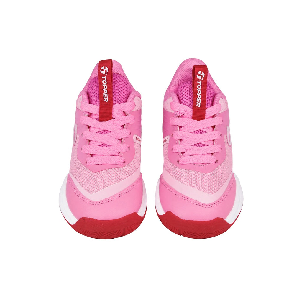 Zapatillas De Tenis Topper Angle Niña Rosa