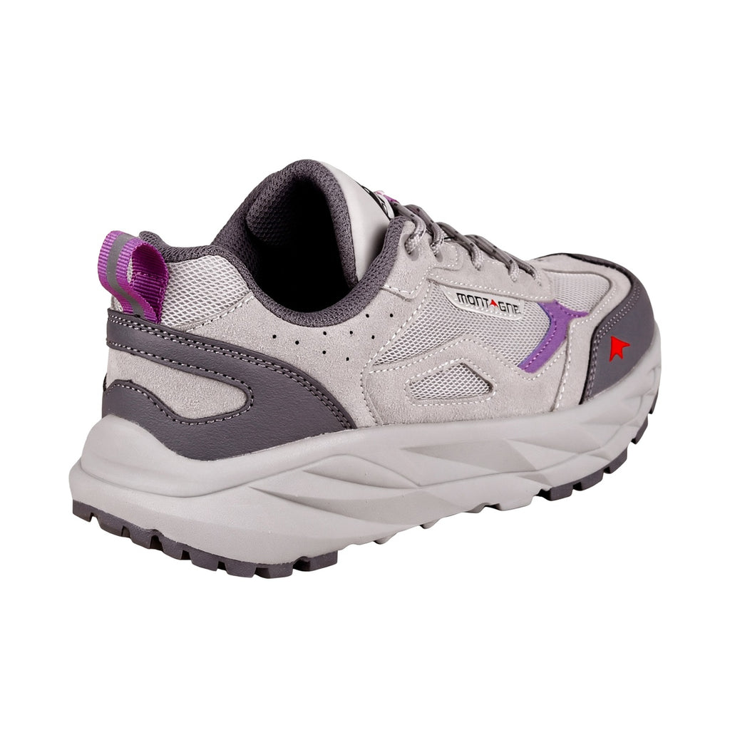 Zapatillas De Trekking Montagne City Roam Mujer Gris