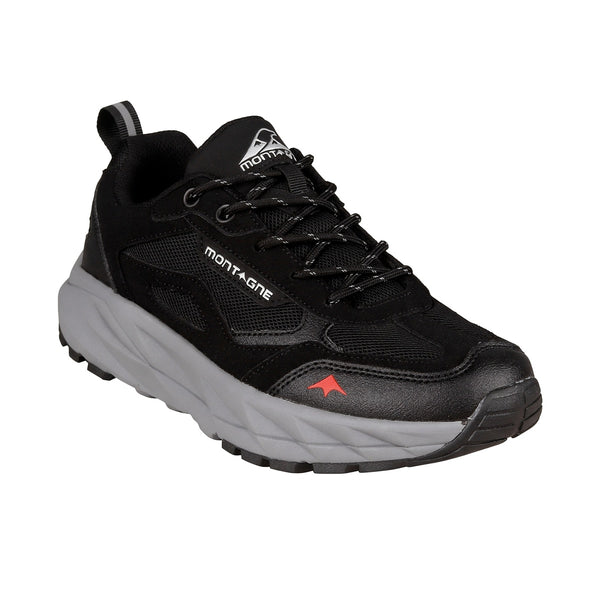 Zapatillas De Trekking Montagne City Roam Mujer Negra