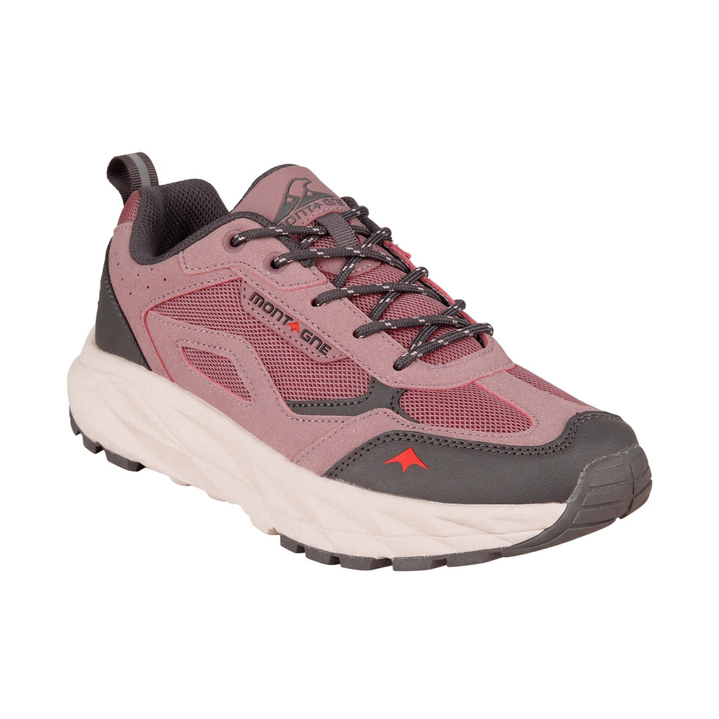 Zapatillas De Trekking Montagne City Roam Mujer Rosa