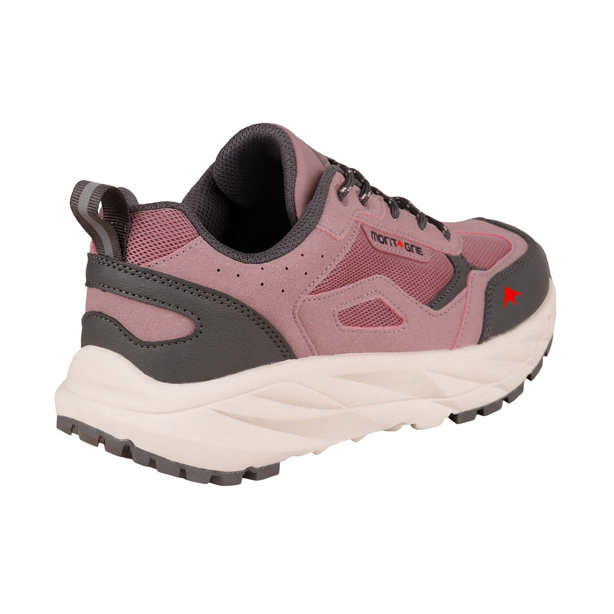 Zapatillas De Trekking Montagne City Roam Mujer Rosa