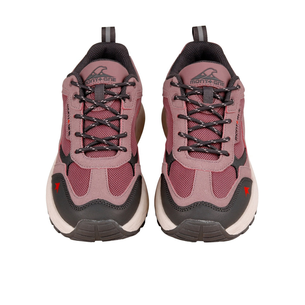 Zapatillas De Trekking Montagne City Roam Mujer Rosa
