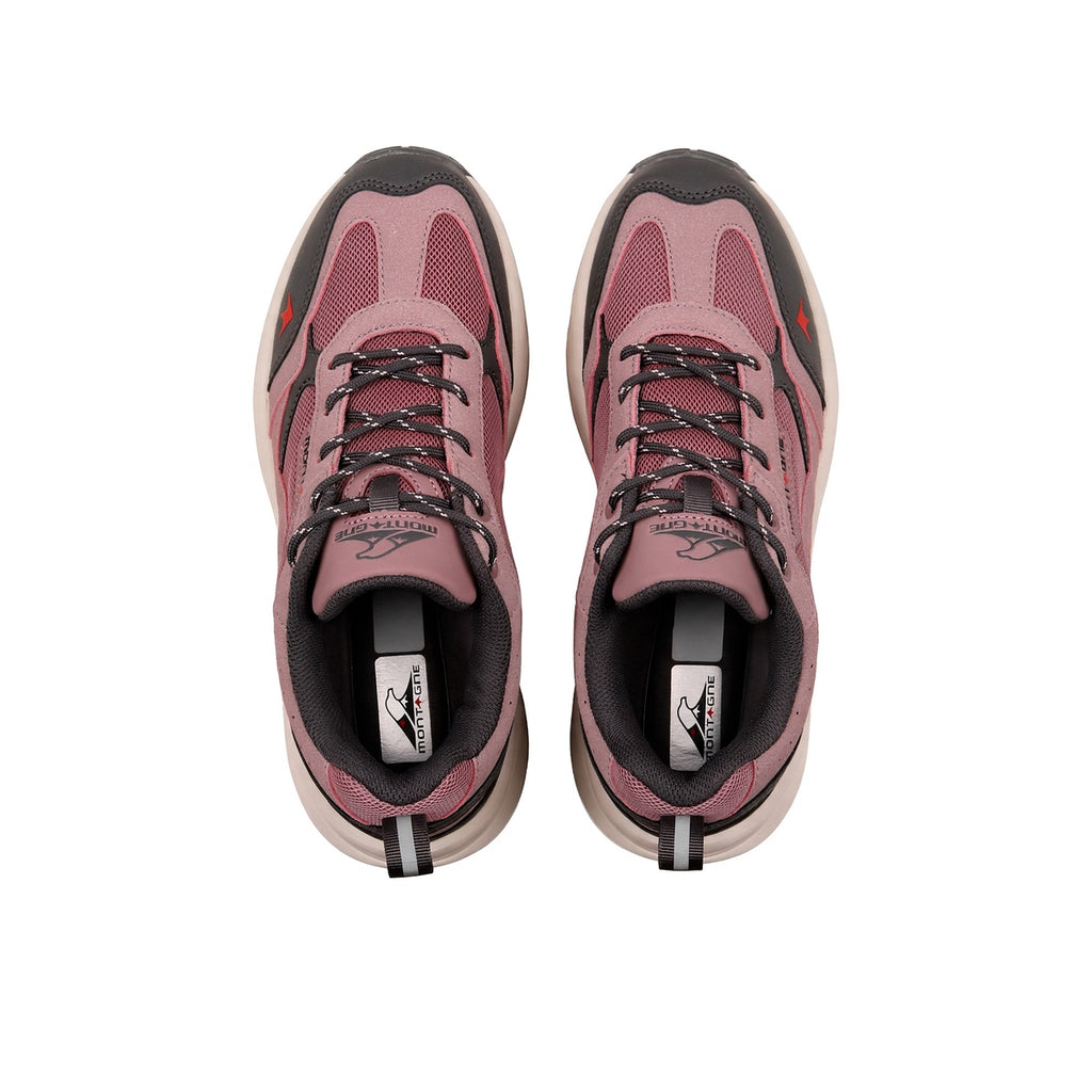 Zapatillas De Trekking Montagne City Roam Mujer Rosa