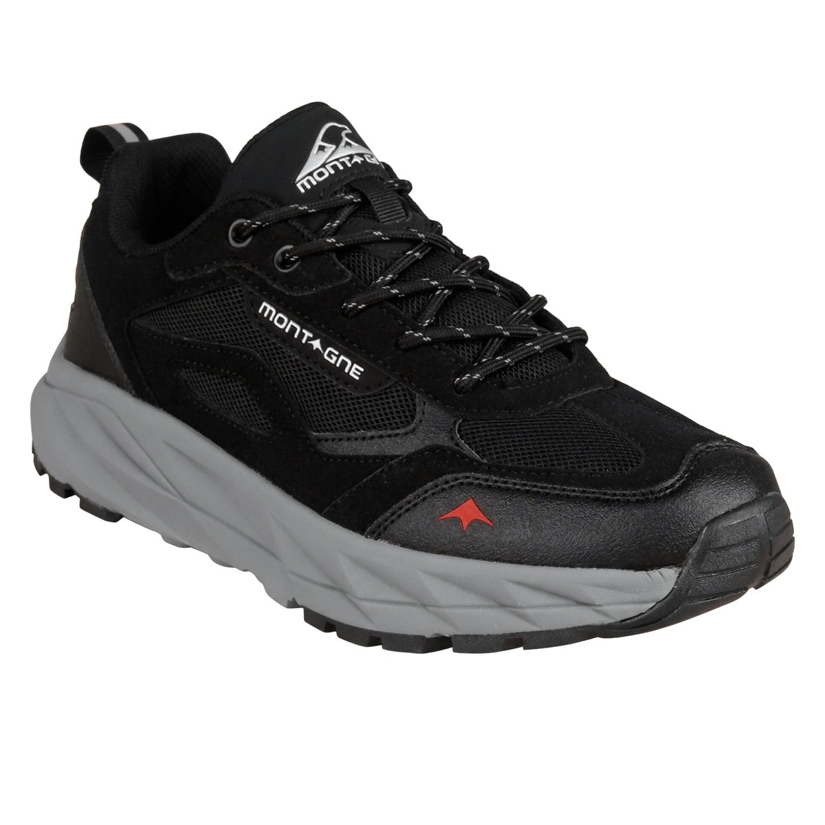 Zapatillas De Trekking Montagne City Roam Negra