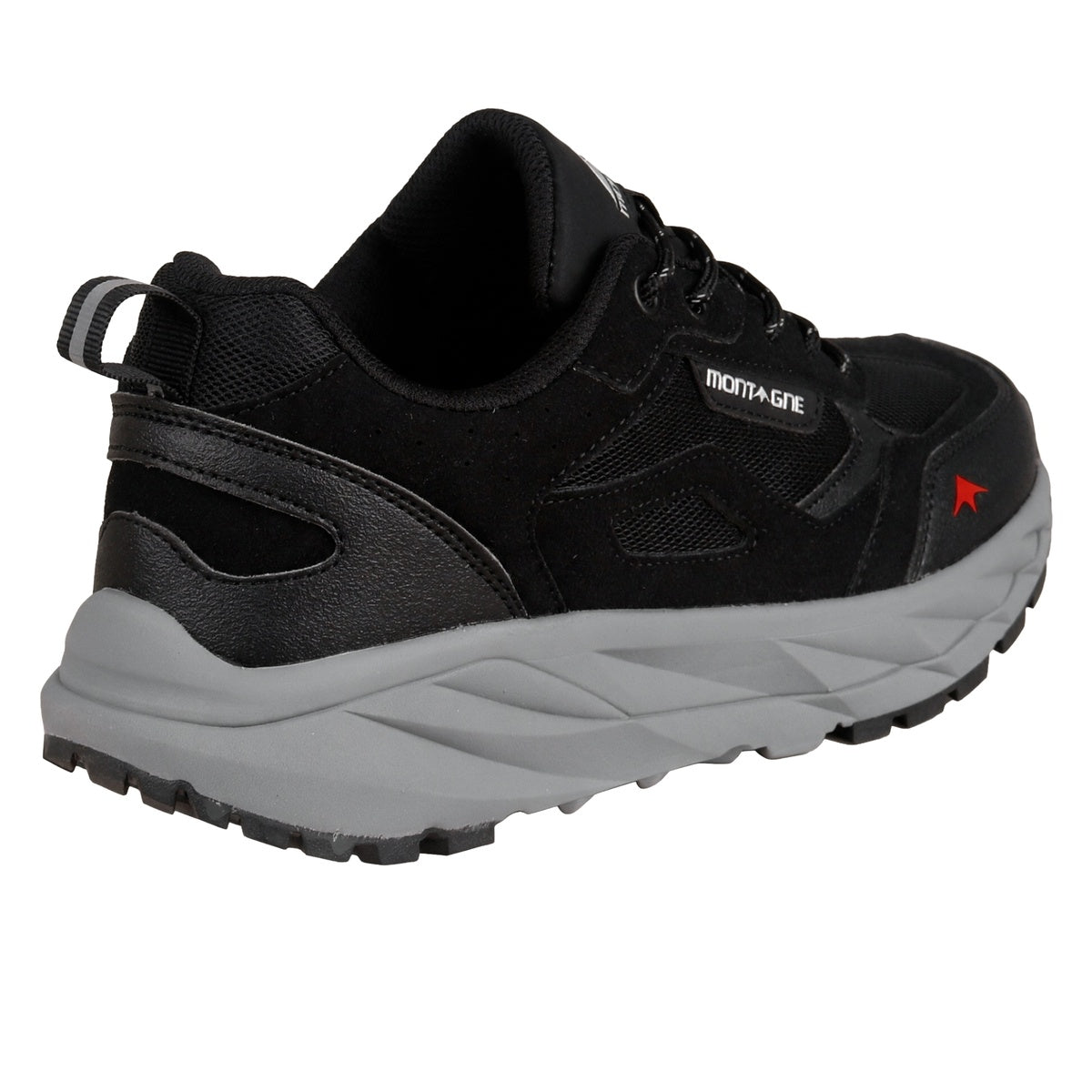 Zapatillas De Trekking Montagne City Roam Negra