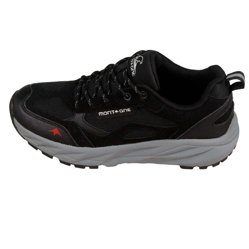 Zapatillas De Trekking Montagne City Roam Negra