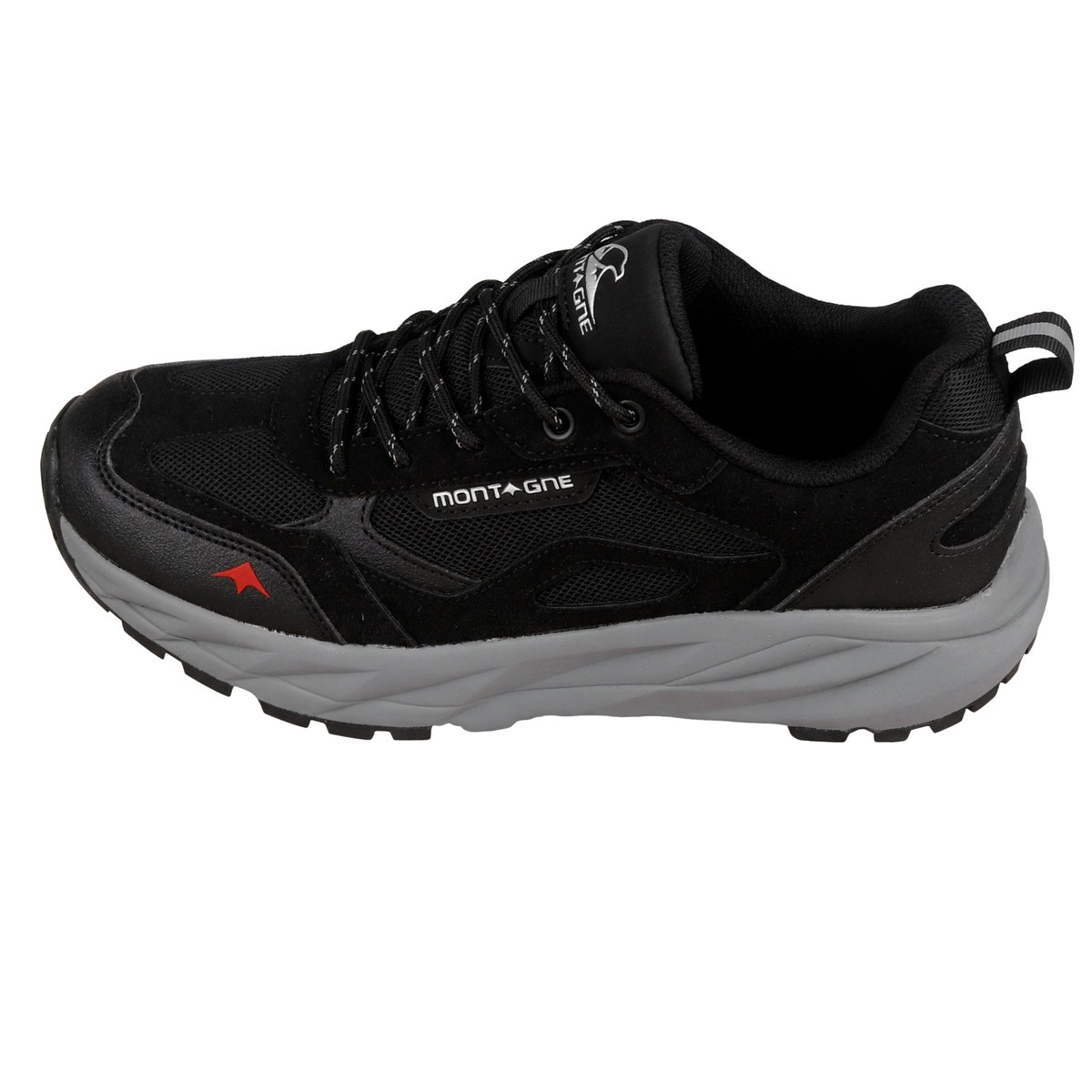 Zapatillas De Trekking Montagne City Roam Negra