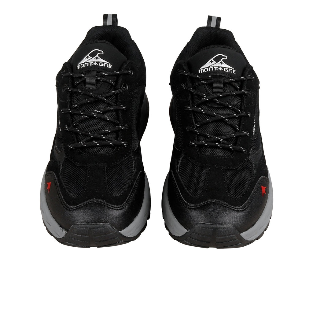 Zapatillas De Trekking Montagne City Roam Negra
