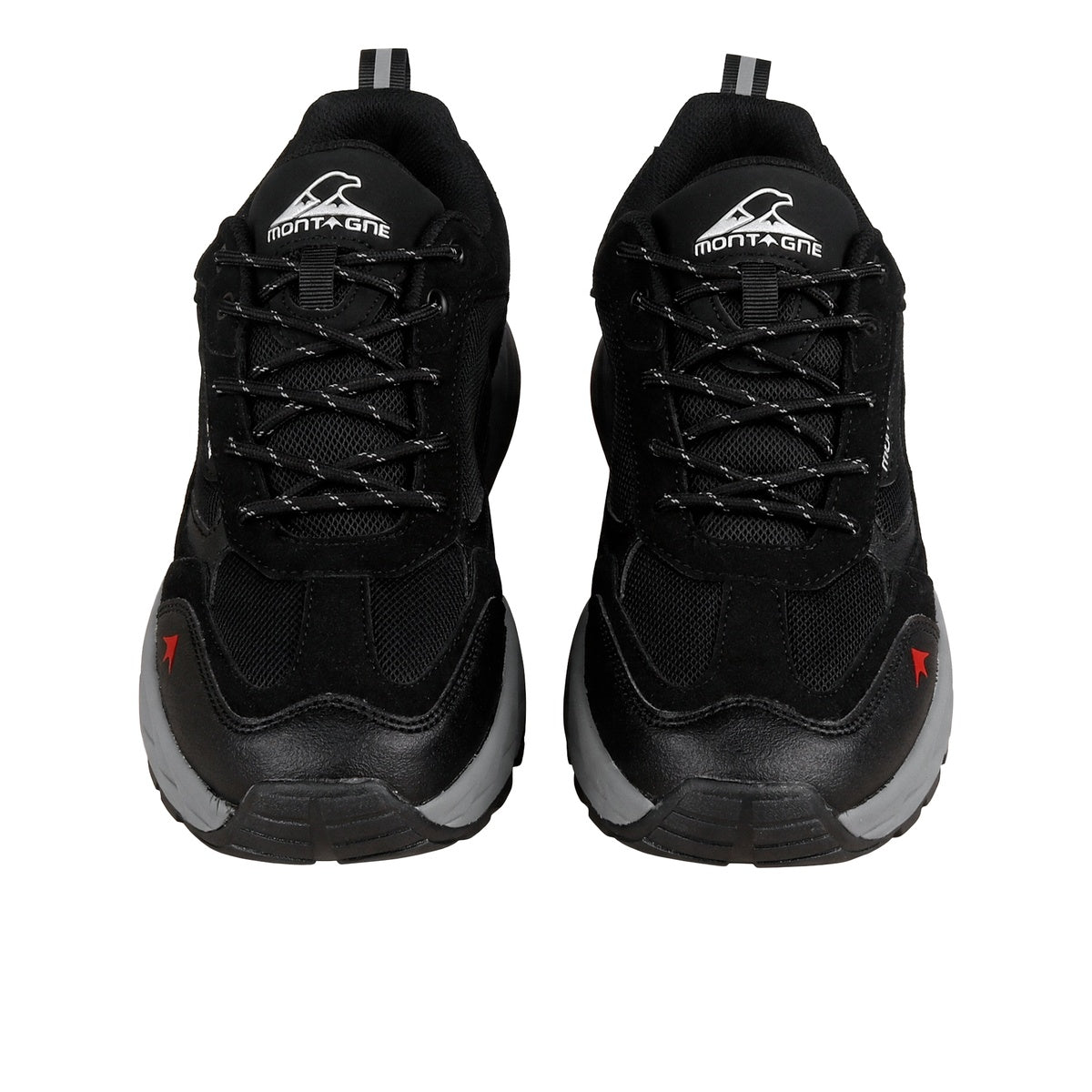 Zapatillas De Trekking Montagne City Roam Negra