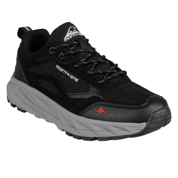Zapatillas De Trekking Montagne City Roam Negra
