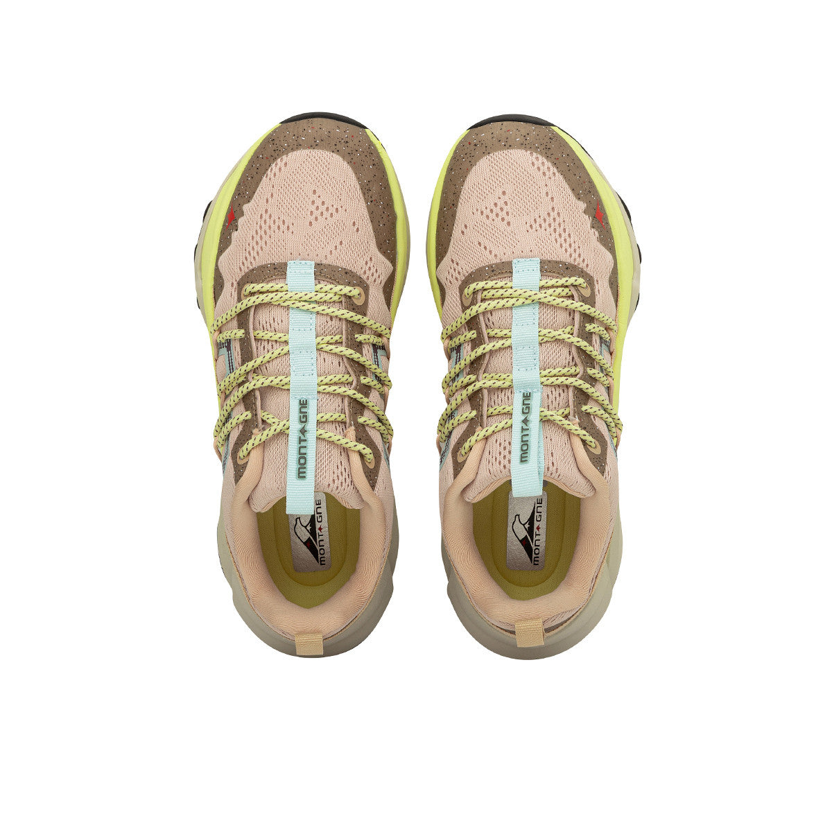 Zapatillas De Trekking Montagne Kapira Mujer Negra
