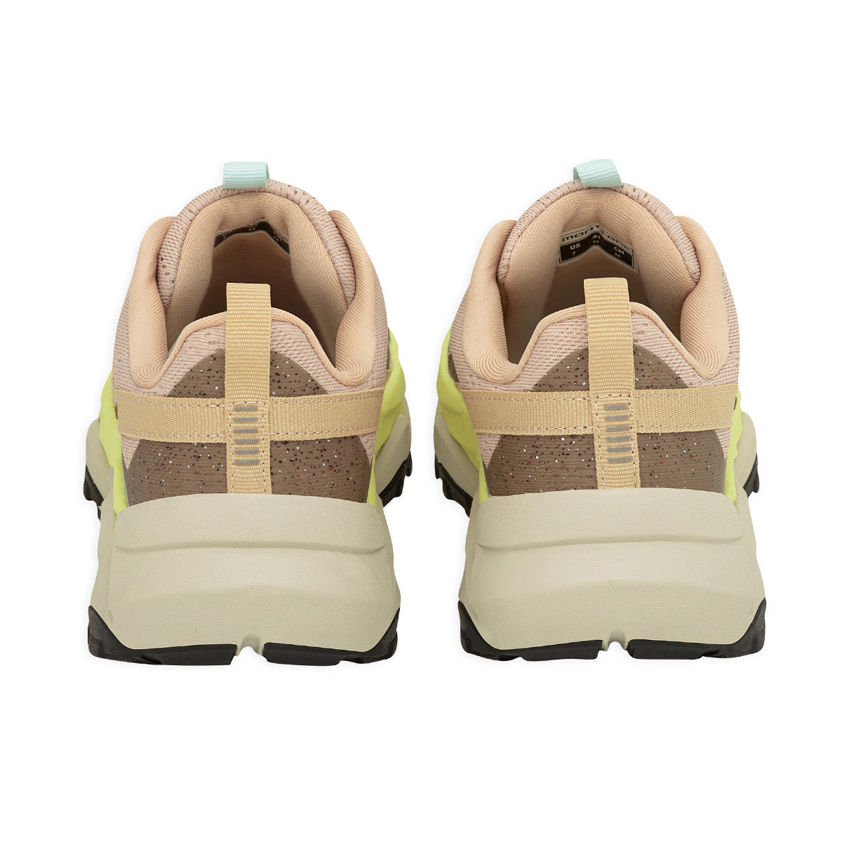 Zapatillas De Trekking Montagne Kapira Mujer Negra