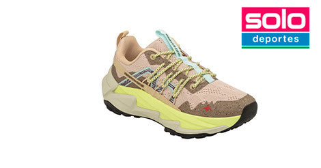 Zapatillas De Trekking Montagne Kapira Mujer Negra