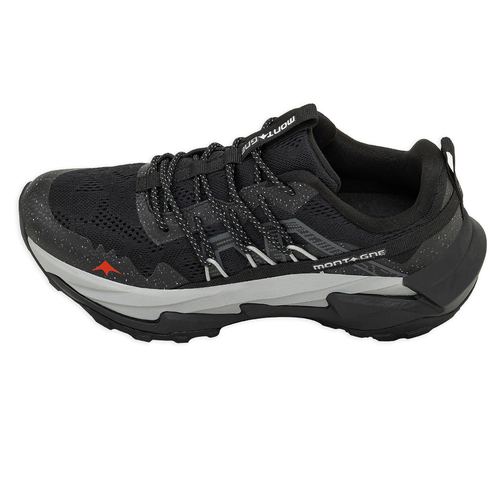 Zapatillas De Trekking Montagne Kapira Negra