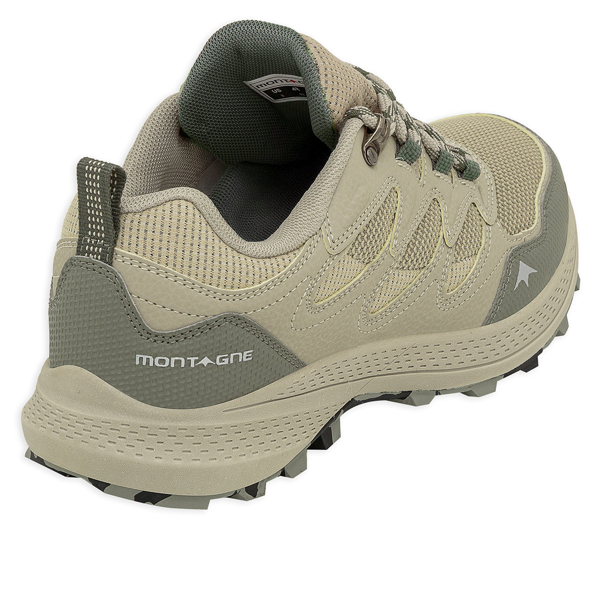 Zapatillas De Trekking Montagne Legian Beige