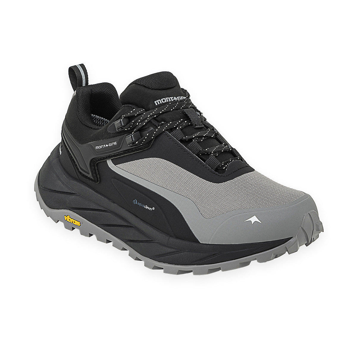 Zapatillas De Trekking Montagne Lekness Mujer Gris