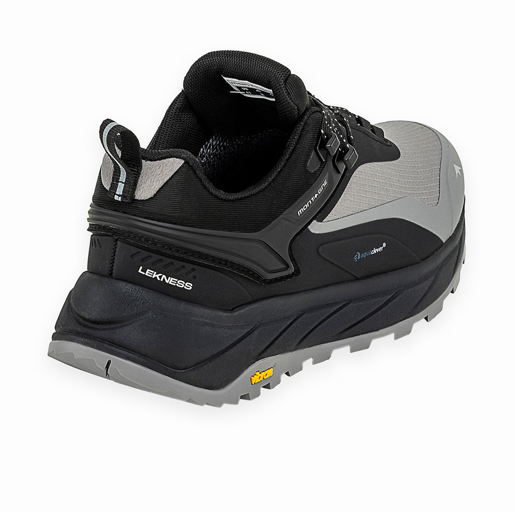 Zapatillas De Trekking Montagne Lekness Mujer Gris
