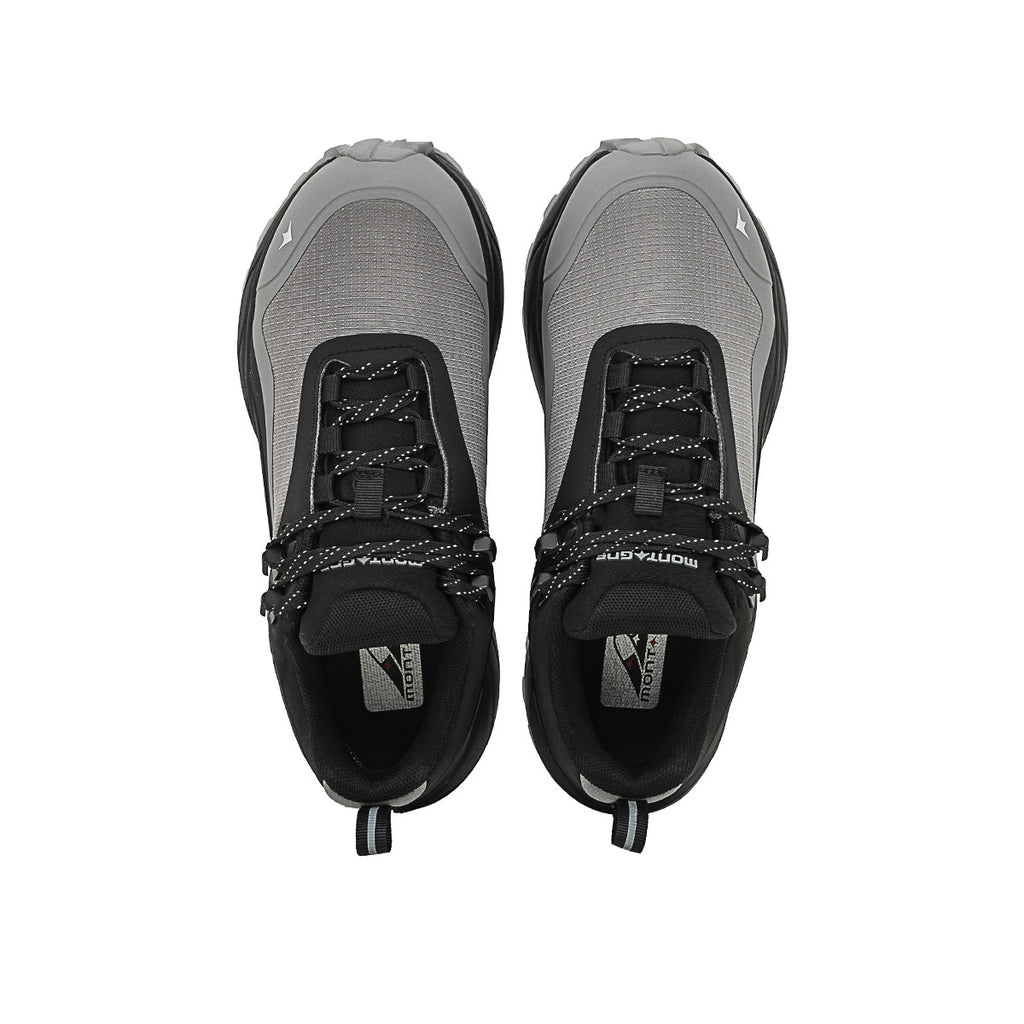 Zapatillas De Trekking Montagne Lekness Mujer Gris