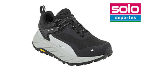 Zapatillas De Trekking Montagne Lekness Negra