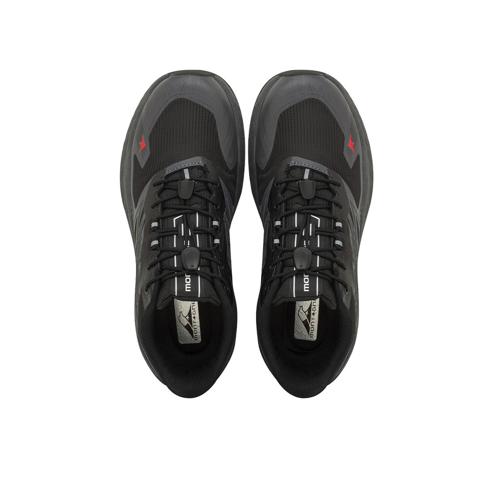 Zapatillas De Trekking Montagne Lifestyle Leapglide Unisex Negra