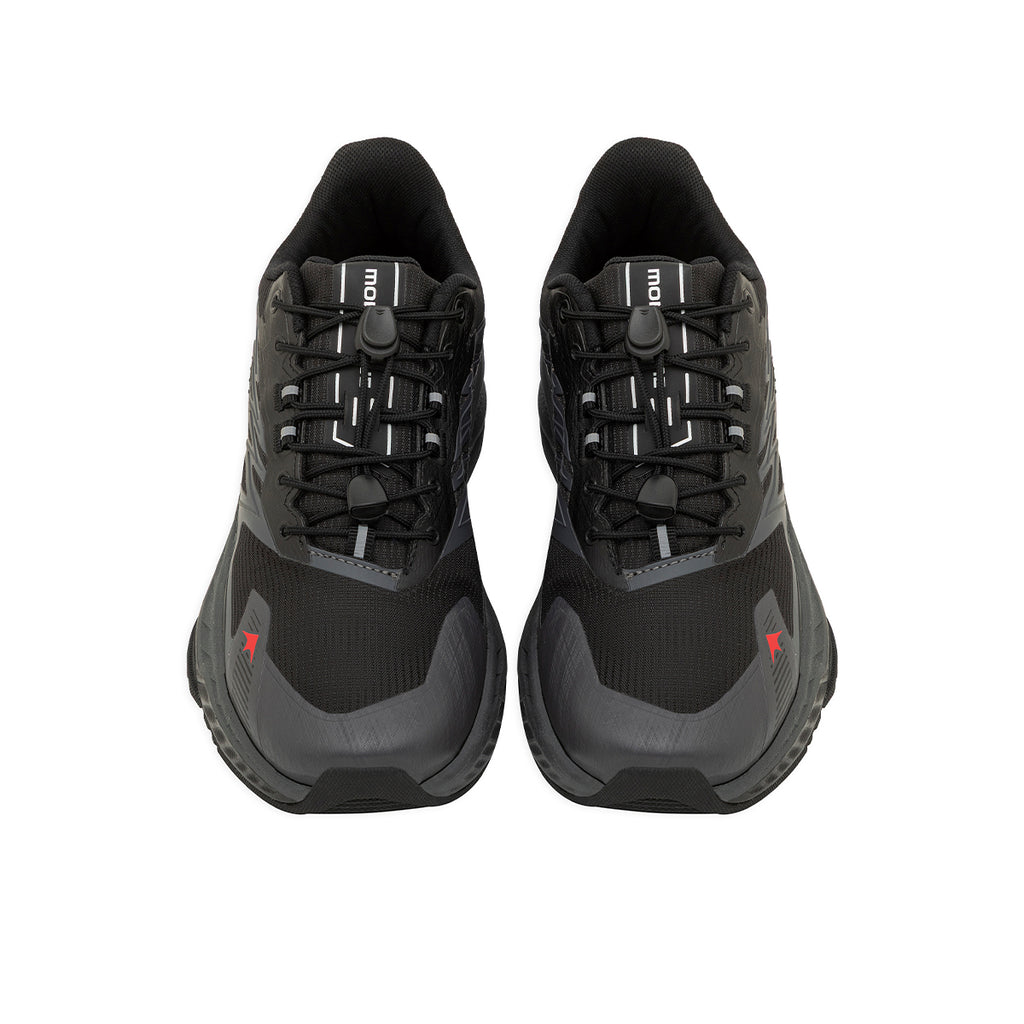 Zapatillas De Trekking Montagne Lifestyle Leapglide Unisex Negra