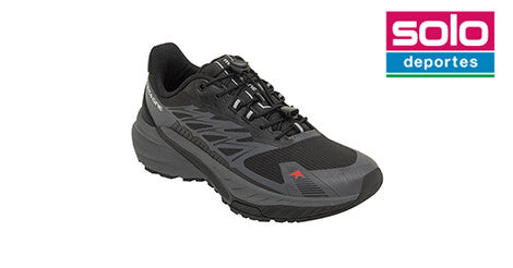 Zapatillas De Trekking Montagne Lifestyle Leapglide Unisex Negra