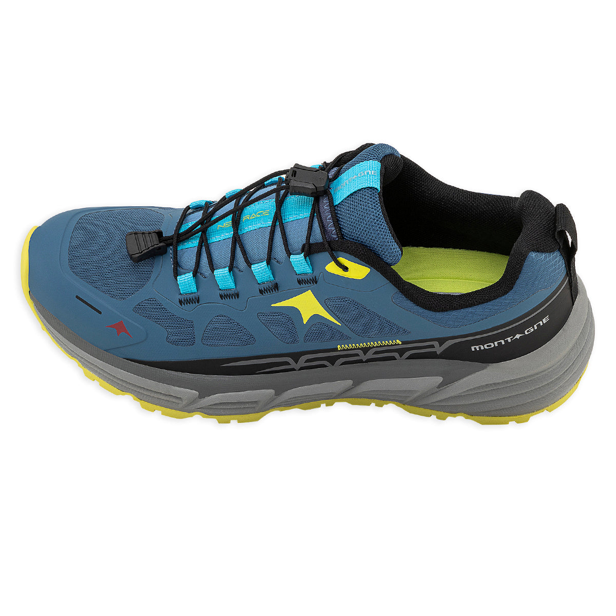 Zapatillas De Trekking Montagne Neorace Azul